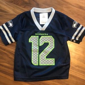 12th Man Seattle Seahawks Jersey, 2T